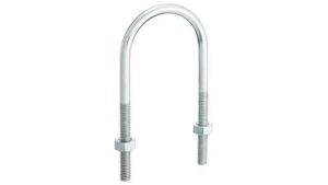 鉄 足長Uボルト(+30mmロング)ナット付(SGP管等)(インチ・ウイット)(昭和コーポレーション)